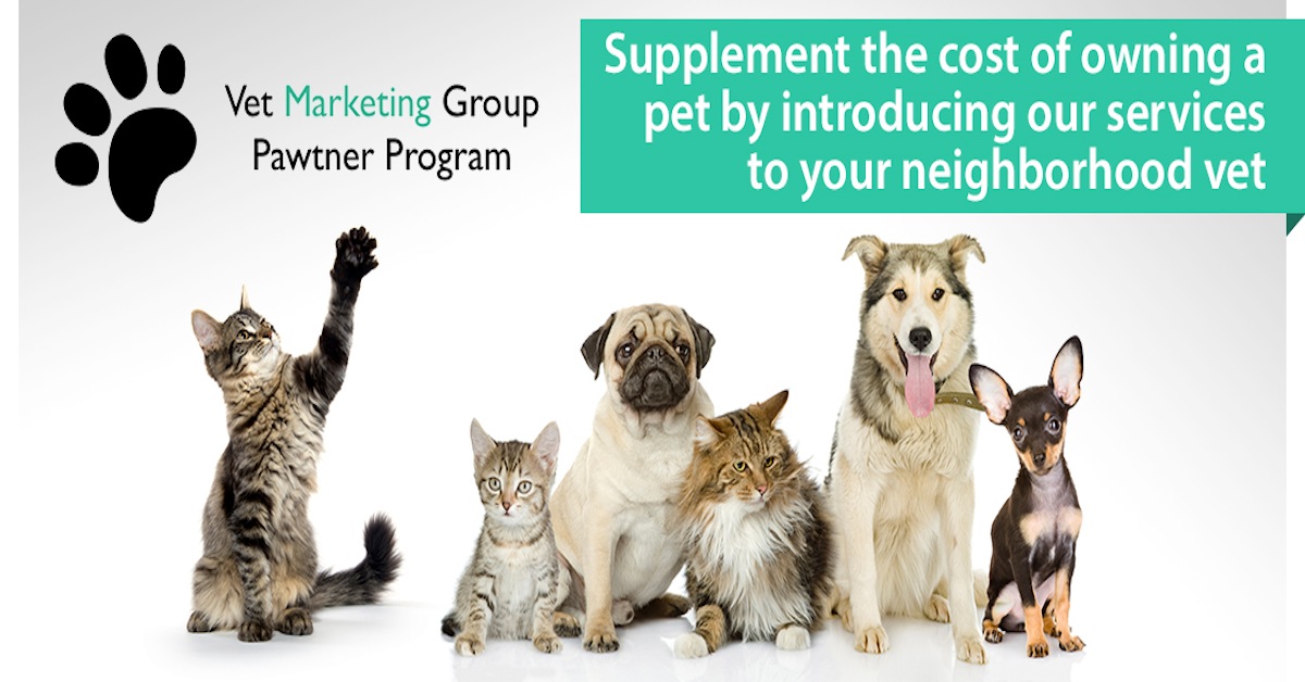 Vet Marketing Group Launches its Pawtner Program to Establish a Unique